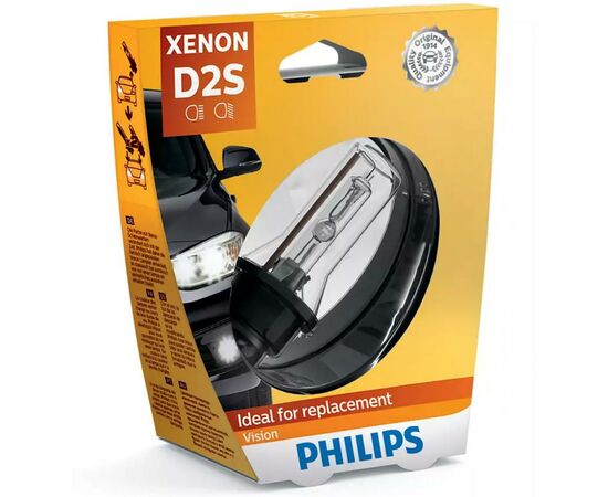 Автолампа Philips ксеноновая (85122 VI S1), изображение 2 Автолампа Philips ксеноновая (85122 VI S1), изображение 2