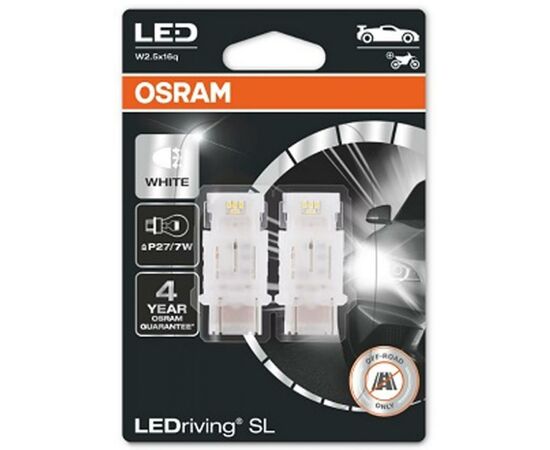 Автолампа Osram светодиодная (3157DWP-02B), изображение 2 Автолампа Osram светодиодная (3157DWP-02B), изображение 2