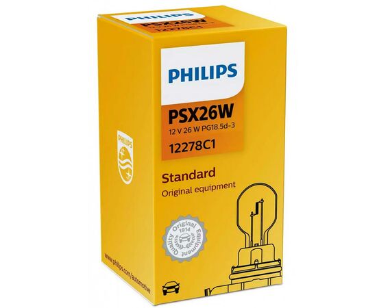 Автолампа Philips 26W (12278C1), изображение 2 Автолампа Philips 26W (12278C1), изображение 2