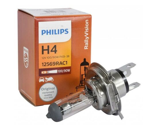 Автолампа Philips галогенова 100/90W (12569RAC1), изображение 2 Автолампа Philips галогенова 100/90W (12569RAC1), изображение 2