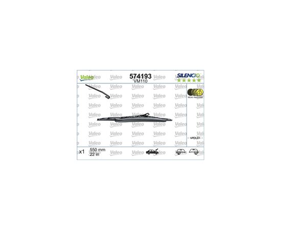 Щетка стеклоочистителя Valeo 574193