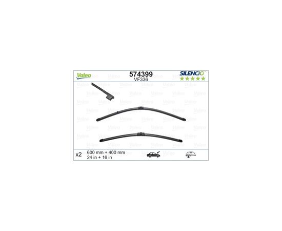 Щетка стеклоочистителя Valeo 574399