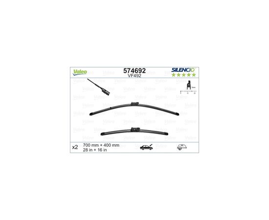 Щітка склоочисника Valeo 574692
