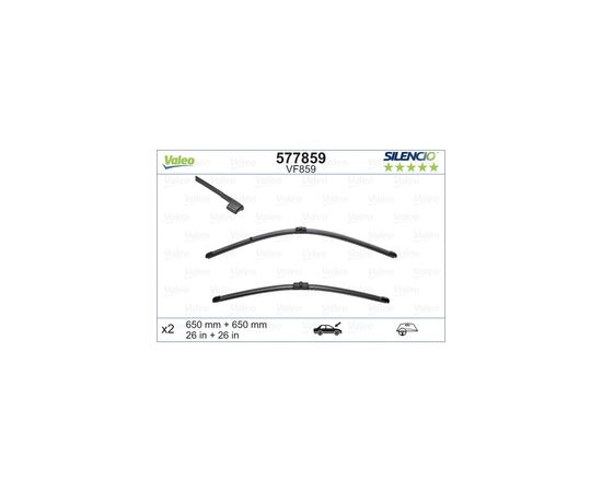 Щітка склоочисника Valeo 577859