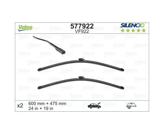 Щітка склоочисника Valeo 577922