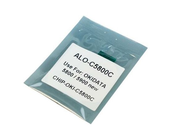 Чип для картриджа OKI C5850 CYAN 6K Apex (CHIP-OKI-5850-С)