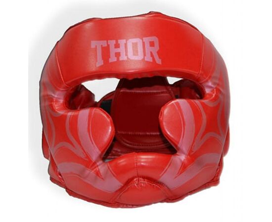 Боксерський шолом Thor 727 Cobra XL Red (727 (PU) RED XL)