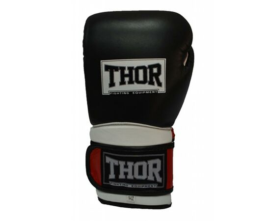 Боксерские перчатки Thor Pro King 10oz Black/Red/White (8041/02(Leather) B/R/Wh 10 oz.), изображение 2 Боксерские перчатки Thor Pro King 10oz Black/Red/White (8041/02(Leather) B/R/Wh 10 oz.), изображение 2