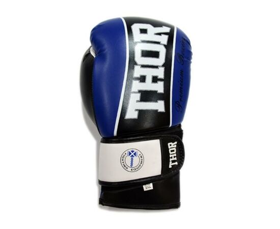 Боксерские перчатки Thor Thunder 16oz Blue (529/11(PU) BLUE 16 oz.), изображение 4 Боксерские перчатки Thor Thunder 16oz Blue (529/11(PU) BLUE 16 oz.), изображение 4