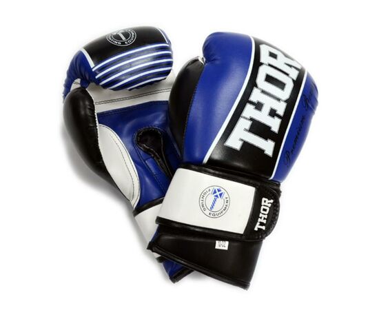 Боксерские перчатки Thor Thunder 16oz Blue (529/11(PU) BLUE 16 oz.)