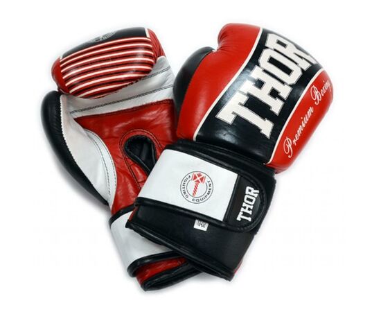 Боксерские перчатки Thor Thunder 10oz Red (529/13(Leather) RED 10 oz.)