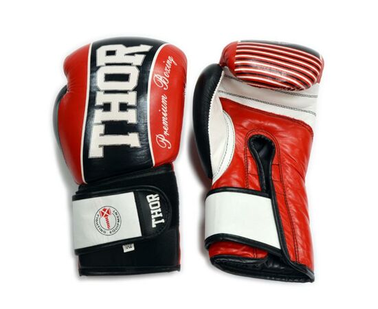 Боксерские перчатки Thor Thunder 14oz Red (529/13(Leather) RED 14 oz.), изображение 2 Боксерские перчатки Thor Thunder 14oz Red (529/13(Leather) RED 14 oz.), изображение 2