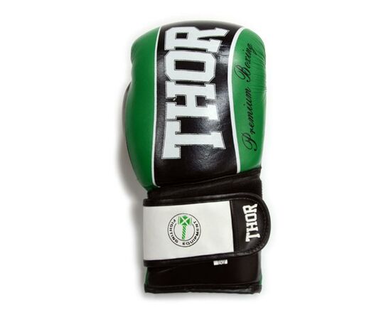 Боксерские перчатки Thor Thunder 14oz Green (529/12(Leather) GRN 14 oz.), изображение 4 Боксерские перчатки Thor Thunder 14oz Green (529/12(Leather) GRN 14 oz.), изображение 4
