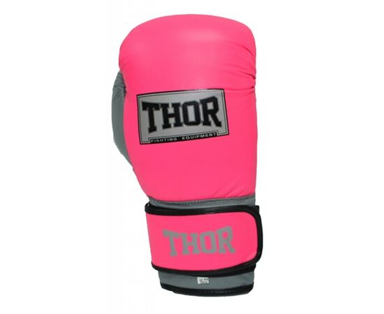 Боксерские перчатки Thor Typhoon 14oz Pink/Grey/White (8027/02(PU) Pink/Grey/W 14 oz.), изображение 3 Боксерские перчатки Thor Typhoon 14oz Pink/Grey/White (8027/02(PU) Pink/Grey/W 14 oz.), изображение 3