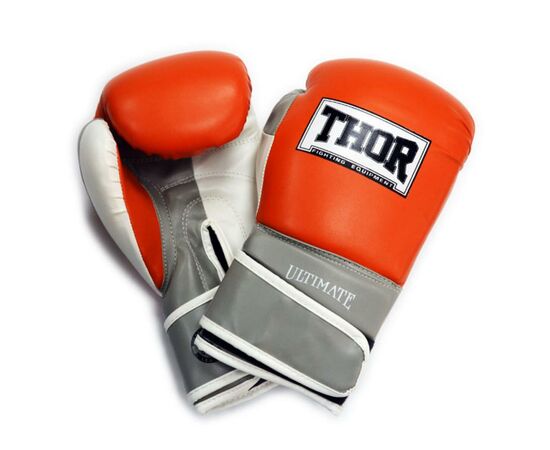 Боксерские перчатки Thor Ultimate 16oz Orange/Grey/White (551/04(PU) OR/GR/WH 16 oz.)