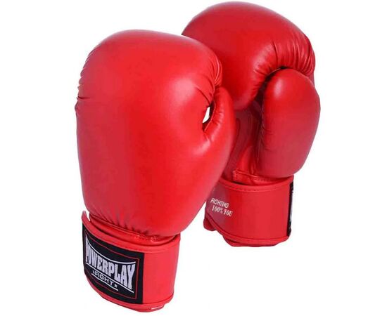 Боксерские перчатки PowerPlay 3004 12oz Red (PP_3004_12oz_Red), изображение 2 Боксерские перчатки PowerPlay 3004 12oz Red (PP_3004_12oz_Red), изображение 2