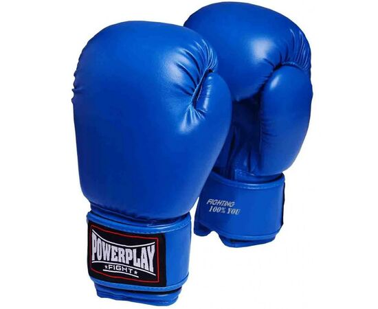 Боксерские перчатки PowerPlay 3004 14oz Blue (PP_3004_14oz_Blue), изображение 2