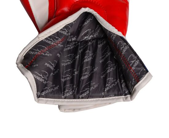 Боксерские перчатки PowerPlay 3018 16oz Red (PP_3018_16oz_Red), изображение 4 Боксерские перчатки PowerPlay 3018 16oz Red (PP_3018_16oz_Red), изображение 4
