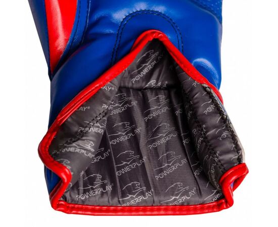 Боксерські рукавички PowerPlay 3018 8oz Blue (PP_3018_8oz_Blue), зображення 5 Боксерські рукавички PowerPlay 3018 8oz Blue (PP_3018_8oz_Blue), зображення 5