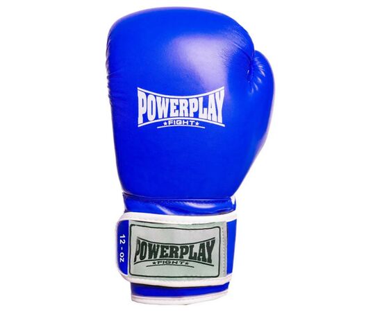 Боксерские перчатки PowerPlay 3019 14oz Blue (PP_3019_14oz_Blue), изображение 3