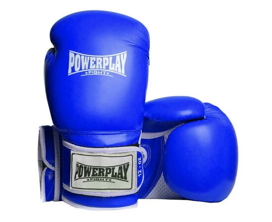 Боксерские перчатки PowerPlay 3019 14oz Blue (PP_3019_14oz_Blue)
