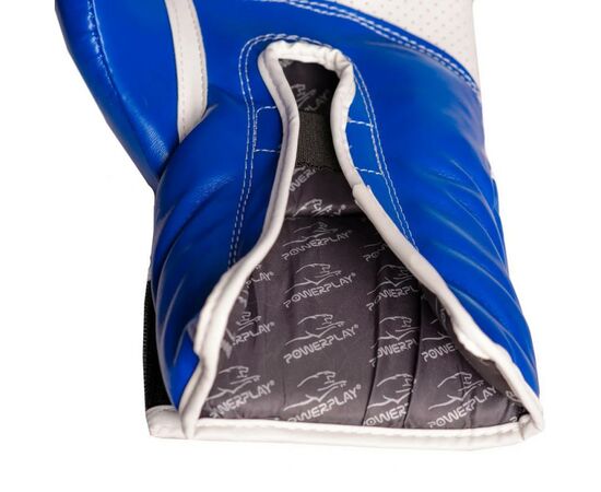 Боксерські рукавички PowerPlay 3019 16oz Blue (PP_3019_16oz_Blue), зображення 6 Боксерські рукавички PowerPlay 3019 16oz Blue (PP_3019_16oz_Blue), зображення 6