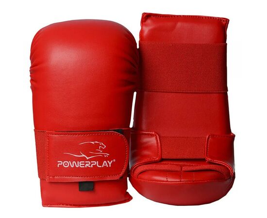 Рукавички для карате PowerPlay 3027 L 4,5 oz Red (PP_3027_L_Red)