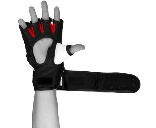 Перчатки для MMA PowerPlay 3075 L Black/White (PP_3075_L_Bl/White), изображение 5 Перчатки для MMA PowerPlay 3075 L Black/White (PP_3075_L_Bl/White), изображение 5