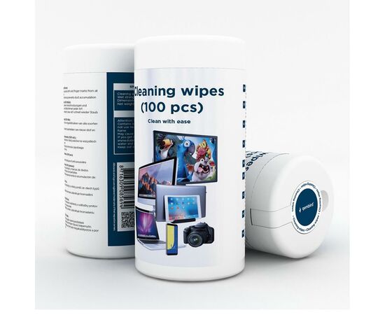 Салфетки Gembird TFT/LCD, 100 шт (CK-WW100-01)