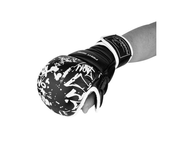 Перчатки для карате PowerPlay 3092KRT Black/White L (PP_3092krt_L_bl/white), изображение 4 Перчатки для карате PowerPlay 3092KRT Black/White L (PP_3092krt_L_bl/white), изображение 4