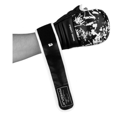Перчатки для карате PowerPlay 3092KRT Black/White L (PP_3092krt_L_bl/white), изображение 5 Перчатки для карате PowerPlay 3092KRT Black/White L (PP_3092krt_L_bl/white), изображение 5