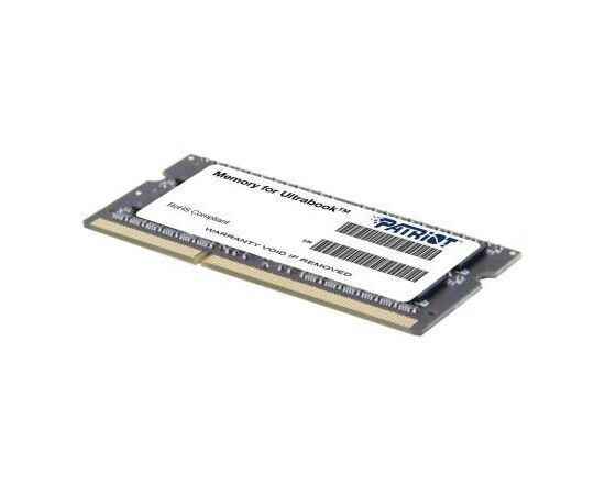 Модуль памяти для ноутбука SoDIMM DDR3L 4GB 1600 MHz Patriot (PSD34G1600L2S), изображение 3 Модуль памяти для ноутбука SoDIMM DDR3L 4GB 1600 MHz Patriot (PSD34G1600L2S), изображение 3