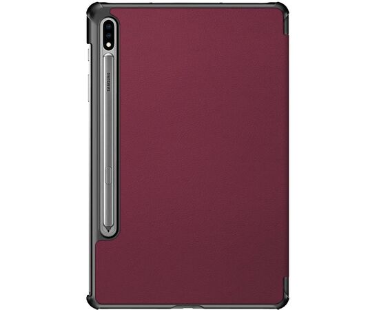 Чохол до планшета BeCover Smart Case Samsung Galaxy Tab S7 (SM-T875)/S8 (SM-X700/SM-X706) Red Wine (705224), зображення 2 Чохол до планшета BeCover Smart Case Samsung Galaxy Tab S7 (SM-T875)/S8 (SM-X700/SM-X706) Red Wine (705224), зображення 2