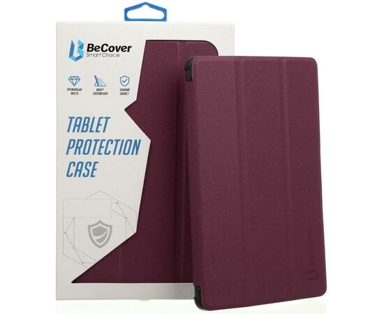Чехол для планшета BeCover Smart Case Samsung Galaxy Tab S7 (SM-T875)/S8 (SM-X700/SM-X706) Red Wine (705224)