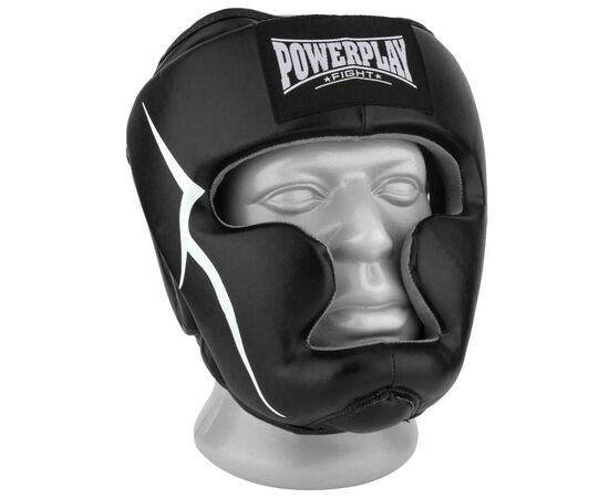 Боксерский шлем PowerPlay 3066 XL Black (PP_3066_XL_Black), изображение 3 Боксерский шлем PowerPlay 3066 XL Black (PP_3066_XL_Black), изображение 3