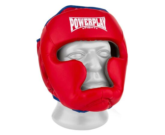 Боксерский шлем PowerPlay 3068 XS Red/Blue (PP_3068_XS_Red/Blue), изображение 2 Боксерский шлем PowerPlay 3068 XS Red/Blue (PP_3068_XS_Red/Blue), изображение 2