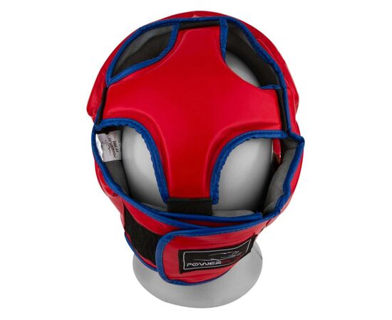 Боксерский шлем PowerPlay 3068 XS Red/Blue (PP_3068_XS_Red/Blue), изображение 4 Боксерский шлем PowerPlay 3068 XS Red/Blue (PP_3068_XS_Red/Blue), изображение 4