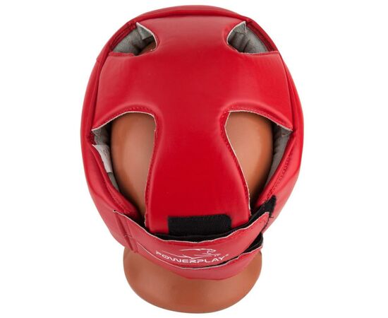 Боксерский шлем PowerPlay 3084 XL Red (PP_3084_XL_Red), изображение 5 Боксерский шлем PowerPlay 3084 XL Red (PP_3084_XL_Red), изображение 5
