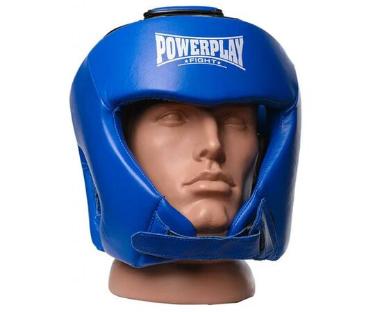 Боксерский шлем PowerPlay 3049 L Blue (PP_3049_L_Blue), изображение 2 Боксерский шлем PowerPlay 3049 L Blue (PP_3049_L_Blue), изображение 2