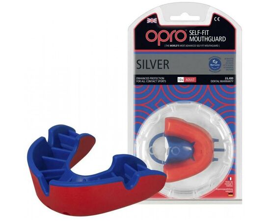 Капа Opro Silver - Red/Blue (art_002189005)