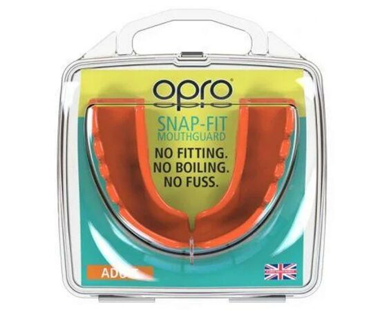 Капа Opro Snap-Fit Fluoro Orange (art_002139004), изображение 2 Капа Opro Snap-Fit Fluoro Orange (art_002139004), изображение 2