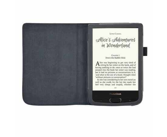 Чехол для электронной книги BeCover Slimbook PocketBook 606 Basic Lux 2 2020 Black (705185), изображение 4 Чехол для электронной книги BeCover Slimbook PocketBook 606 Basic Lux 2 2020 Black (705185), изображение 4