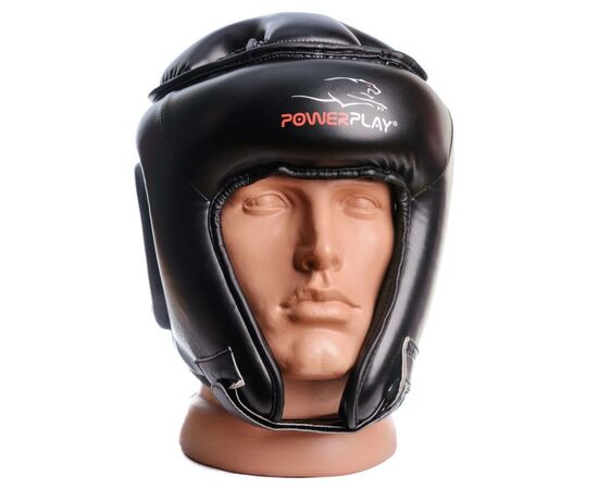 Боксерский шлем PowerPlay 3045 M Black (PP_3045_M_Black), изображение 3 Боксерский шлем PowerPlay 3045 M Black (PP_3045_M_Black), изображение 3