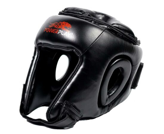 Боксерский шлем PowerPlay 3045 S Black (PP_3045_S_Black), изображение 2 Боксерский шлем PowerPlay 3045 S Black (PP_3045_S_Black), изображение 2
