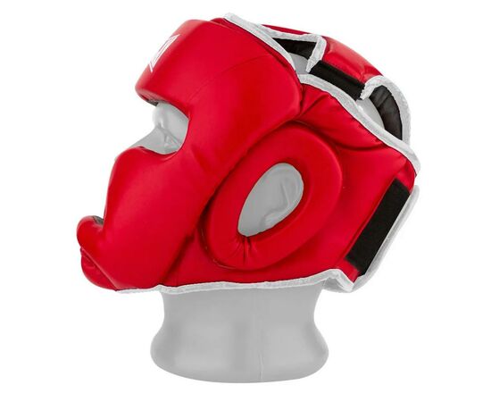Боксерский шлем PowerPlay 3068 M Red/White (PP_3068_M_Red/White), изображение 3 Боксерский шлем PowerPlay 3068 M Red/White (PP_3068_M_Red/White), изображение 3