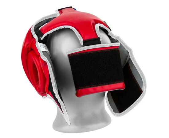 Боксерский шлем PowerPlay 3068 M Red/White (PP_3068_M_Red/White), изображение 5 Боксерский шлем PowerPlay 3068 M Red/White (PP_3068_M_Red/White), изображение 5