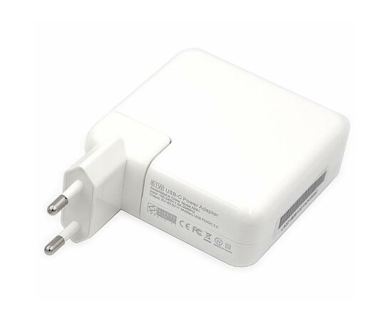 Блок питания к ноутбуку PowerPlant APPLE 220V, 20V 61W (USB Type-C) (AP61HCUSB)