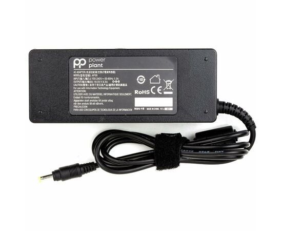 Блок питания к ноутбуку PowerPlant HP 220V, 18.5V 83W 4.5A (4.8*1.7) (HP83E4817)