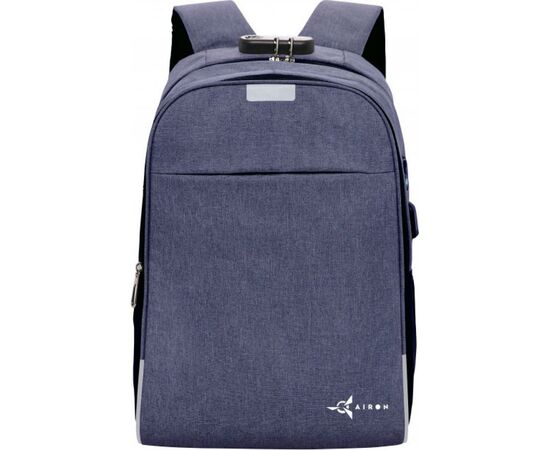 Рюкзак для ноутбука AirOn 14" Lock 18L Blue (4822356710650)