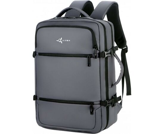 Рюкзак для ноутбука AirOn 14" Power Plus 22L Grey (4822356710652), зображення 2 Рюкзак для ноутбука AirOn 14" Power Plus 22L Grey (4822356710652), зображення 2